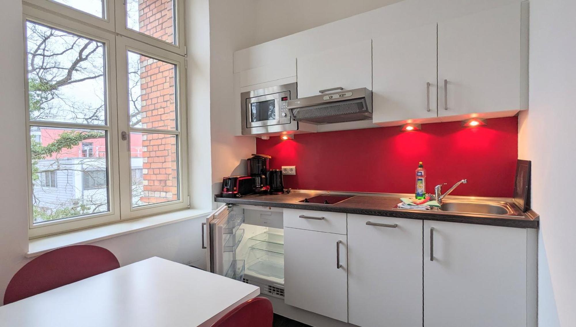 Boardinghaus Weinberg Campus Aparthotel Halle  Bagian luar foto