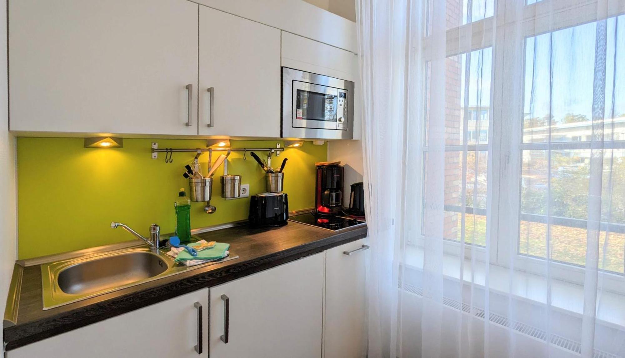 Boardinghaus Weinberg Campus Aparthotel Halle  Ruang foto