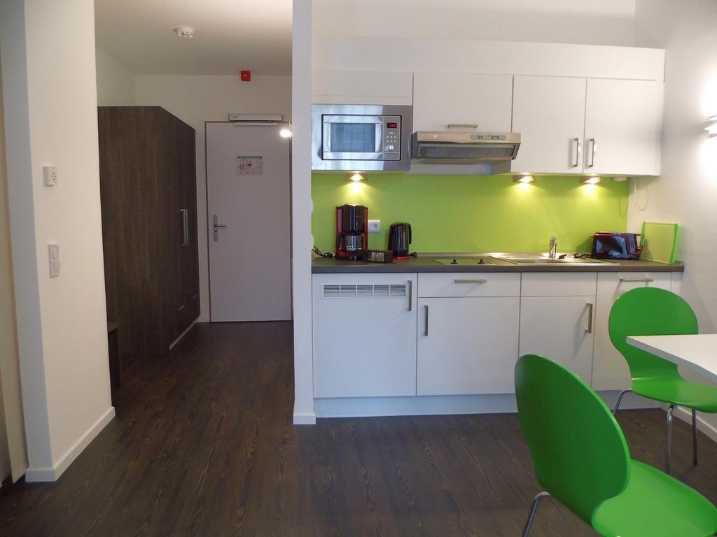 Boardinghaus Weinberg Campus Aparthotel Halle  Ruang foto