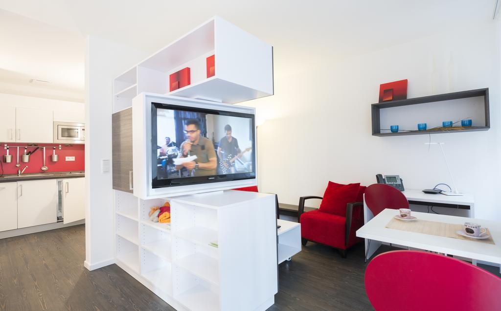 Boardinghaus Weinberg Campus Aparthotel Halle  Ruang foto
